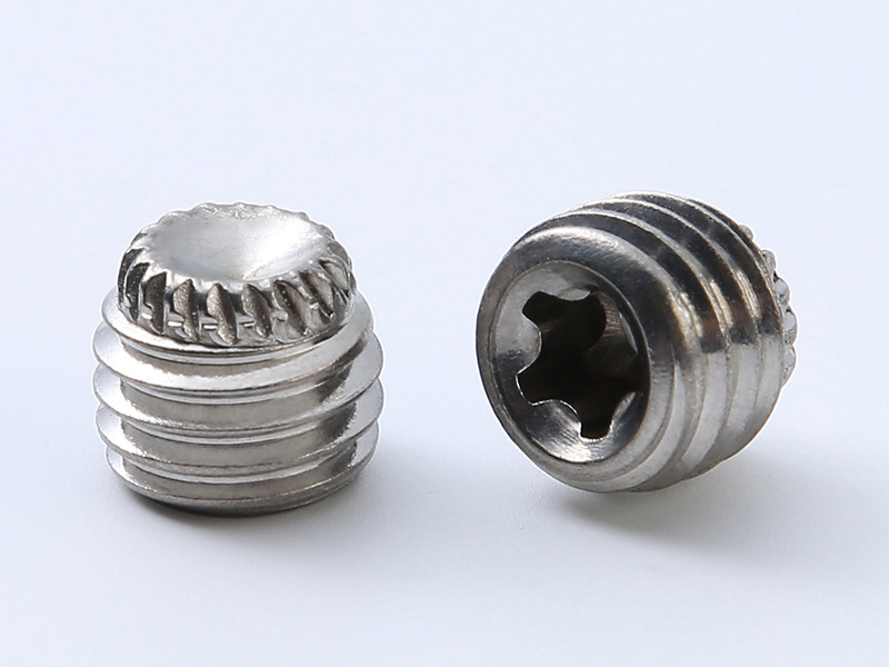 凹端緊定尾部滾花螺釘